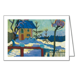 Haus in der Wintersonne