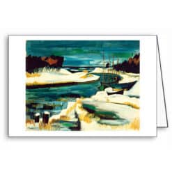 Schnee an der Ostsee