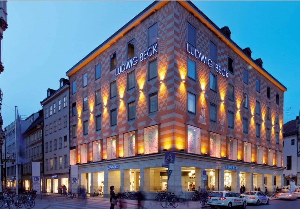 Lionskarten-Verkauf bei Ludwig Beck