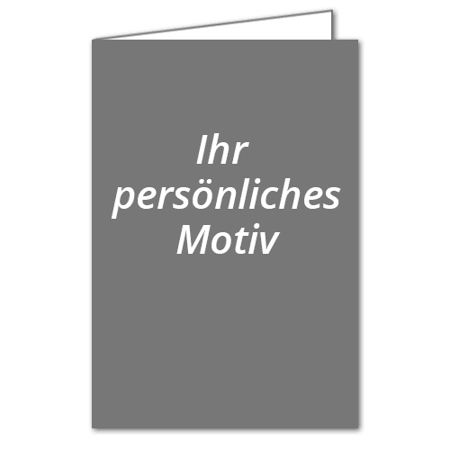 Grußkarte mit individuellem Motiv | hoch – Bild 2