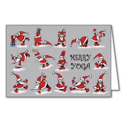 Weihnachtsmann-Yoga