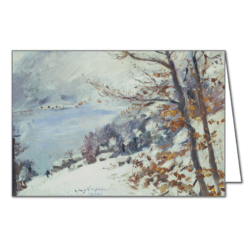 Der Walchensee im Winter