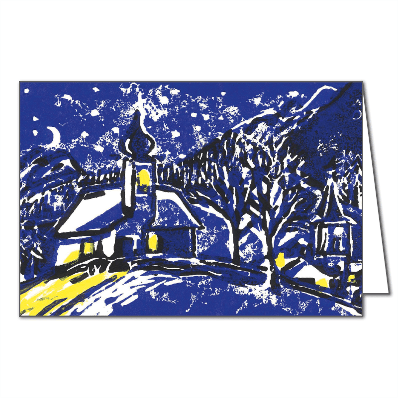 Winternacht in Maria Schnee