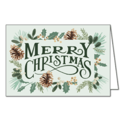 Lionskarte Merry Christmas