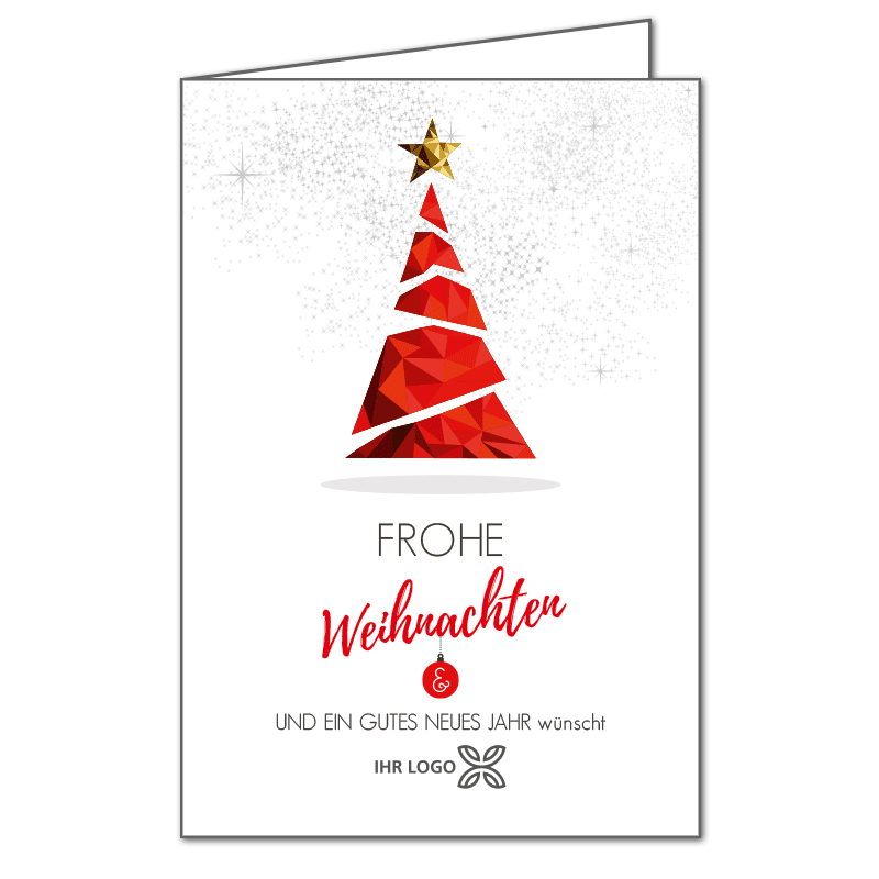 Grußkarte mit individuellem Motiv | hoch